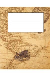 TRAVEL Composition Notebook