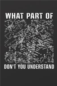 What Part Don't You Understand