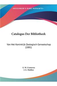 Catalogus Der Bibliotheek