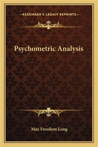 Psychometric Analysis