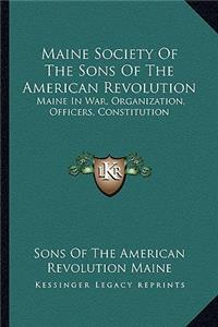 Maine Society of the Sons of the American Revolution