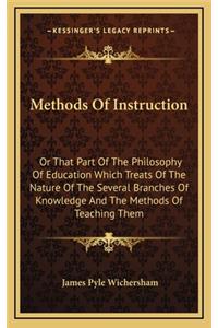 Methods of Instruction