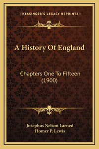 A History Of England