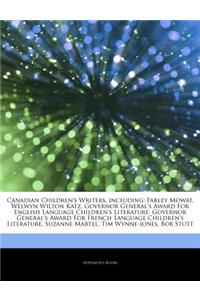 Articles on Canadian Children's Writers, Including