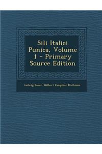 Sili Italici Punica, Volume 1