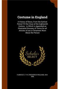 Costume in England