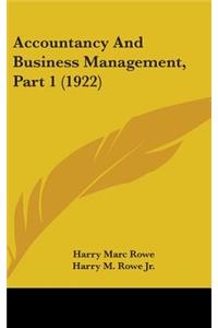 Accountancy and Business Management, Part 1 (1922)