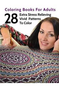 28 Extra Stress Relieving Vivid Patterns To Color