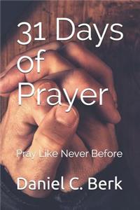 31 Days of Prayer