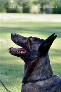 Dutch Shepherd Dog January Notebook Dutch Shepherd Dog Record, Log, Diary, Special Memories, to Do List, Academic Notepad, Scrapbook & More