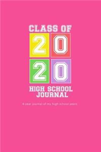 High School Journal - Class of 2020