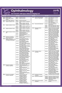 ICD-10 Mappings 2015 Express Reference Coding Card: Ophthalmology