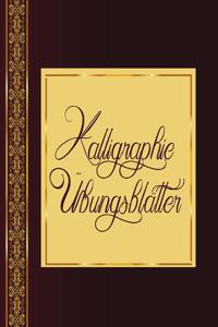 Kalligraphie Übungsblätter