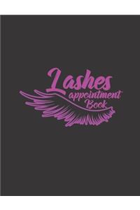 Lashes Appointment Book