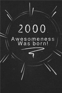 2000 awesomeness was born.