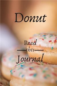 Donut read this journal