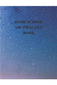 Home School ABC Practice Book