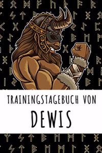 Trainingstagebuch von Dewis