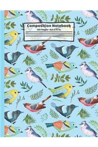 Birds Composition Notebook