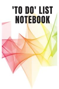 To Do List Notebook