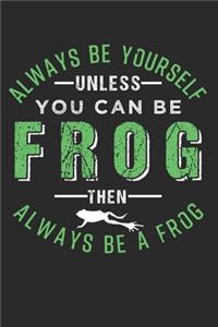 Frosch Notizbuch