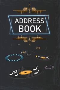 Address Book for Music Lovers With Cool Design on Each Pages. Space to Write Name, Addresses, Mobile, Birthday, Home, Work, Social Media and Lyrics. Musicians Address Book to Write Address and Lyrics: Music Lovers, Students. 120 Pages 6x9 in