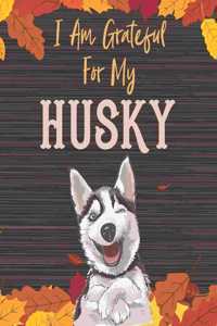 I Am Grateful For My Husky