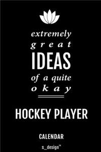 Calendar for Hockey Players / Hockey Player