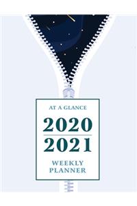 At a Glance 2020-2021 Weekly Planner