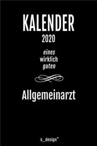 Kalender 2020 für Allgemeinärzte / Allgemeinarzt