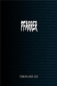 Pfarrer - Terminplaner 2020