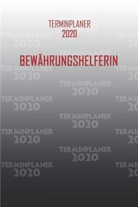 Terminplaner 2020 Bewährungshelferin