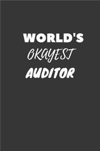 World's Okayest Auditor Notebook
