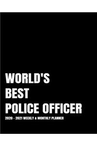 World's Best Police Officer Planner