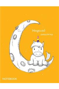 Magical unicorn notebook