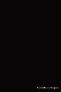 Internet Password Logbook