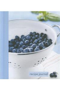 Blueberry Colander Small Recipe Journal