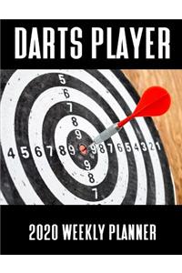 Darts Player 2020 Weekly Planner