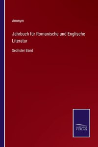 Jahrbuch für Romanische und Englische Literatur