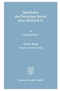 Jahrbucher Des Deutschen Reichs Unter Heinrich II