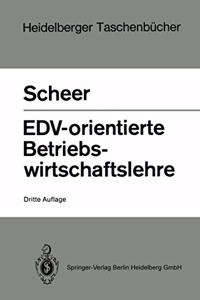 Edv-Orientierte Betriebswirtschaftslehre
