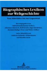 Biographisches Lexikon Zur Weltgeschichte