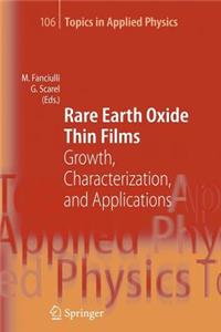 Rare Earth Oxide Thin Films