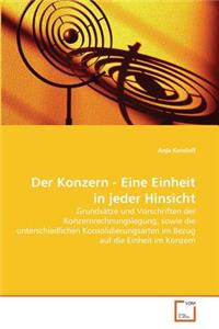 Der Konzern - Eine Einheit in Jeder Hinsicht