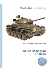 Walter Babington Thomas