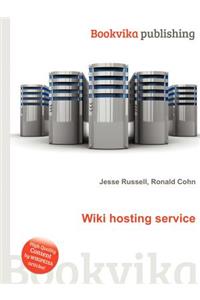 Wiki Hosting Service