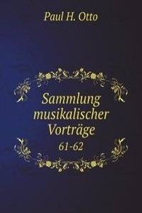 Sammlung musikalischer Vortrage