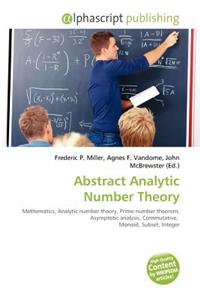 Abstract Analytic Number Theory