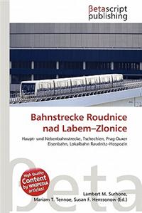 Bahnstrecke Roudnice Nad Labem-Zlonice