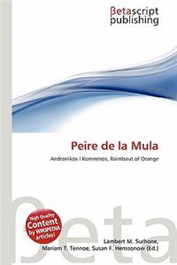 Peire de La Mula